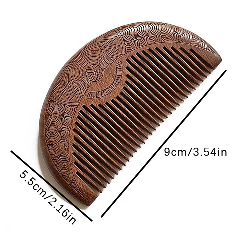 Wood Stain Brush - C 1pc No Static Lice Beard