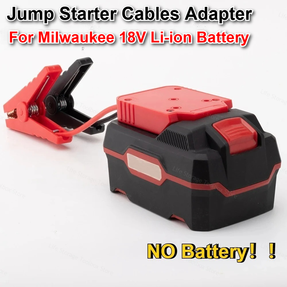 Cable Staple Clip - Portable Jump Starter Cables Adapter for