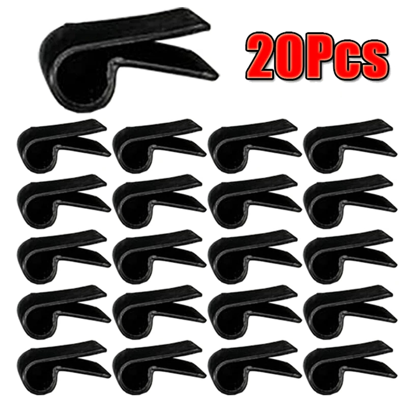 Cable Staple Clip - 20Pcs Automotive Dashboard Wiring Harness Clips