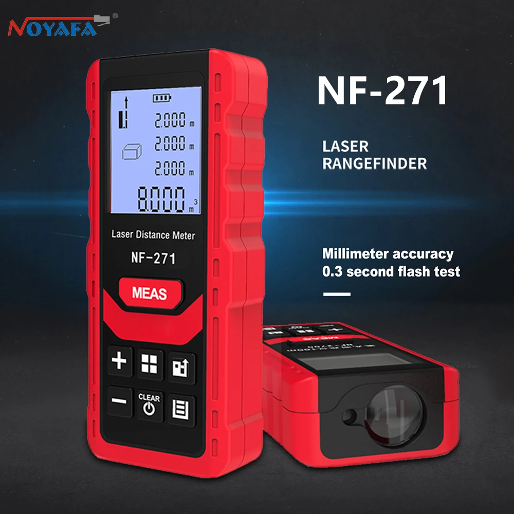 Home Improvement Warehouse - Noyafa NF-271 Laser Distance Meter Digital