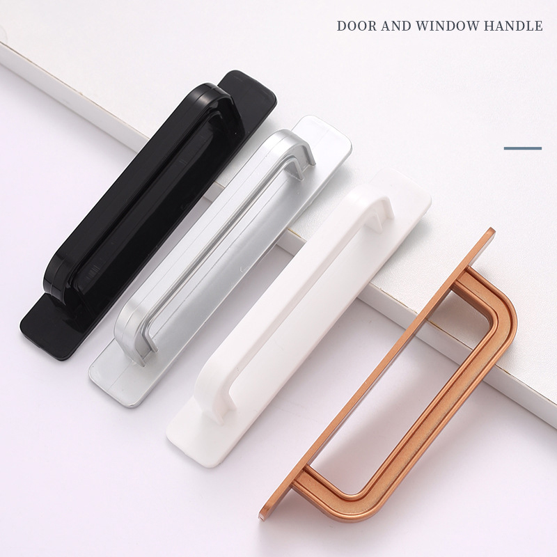 Home Improvement Shop - Household Self-adhesive Handles For Non-punched Door