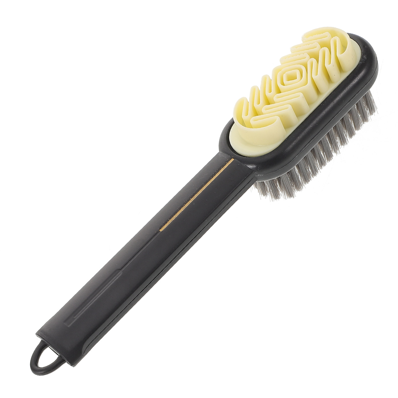 Wood Stain Brush - Ergonomic Soft Bristle Scrub Brush for