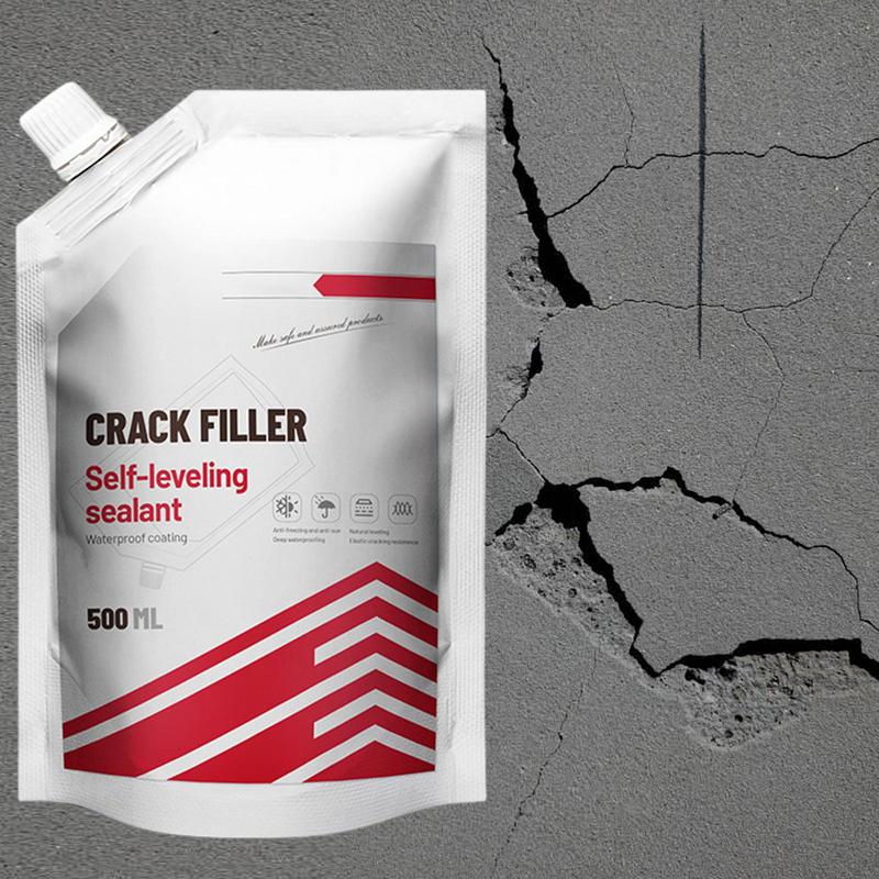 Roof Sealant Patch - Driveway Crack Filler 500ml Concrete Crack