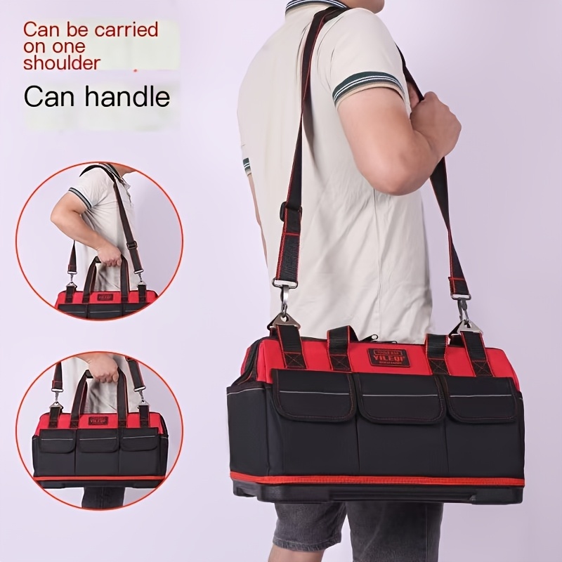 A Red Electrician'S Tool Bag A - Home Improvement Warehouse review and price
