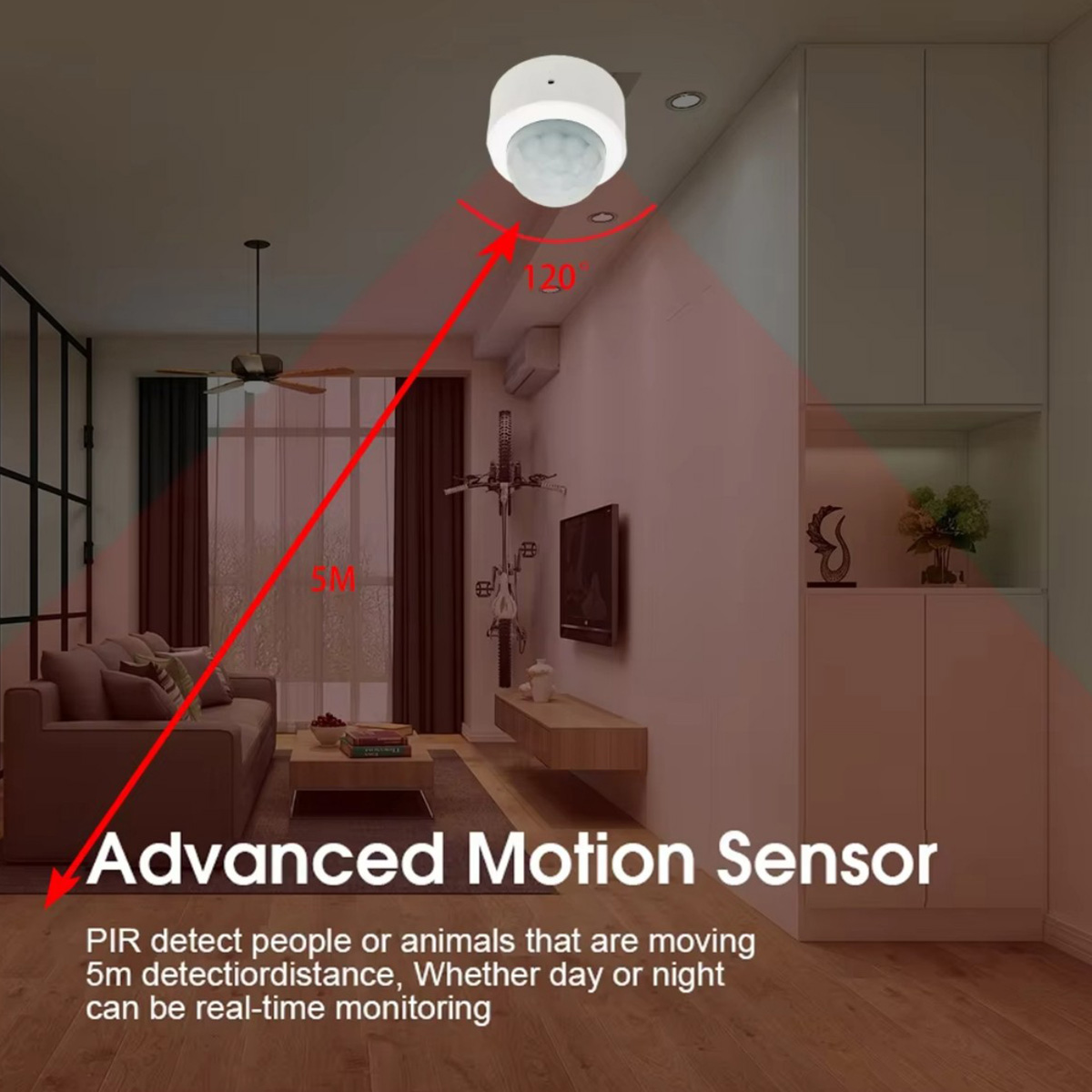 Zigbee PIR Motion Sensor Human - Home Improvement Hardware review and price