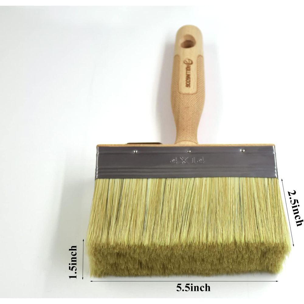 5.5 Large Limewash Deck Stain  - Wood Stain Brush review and price