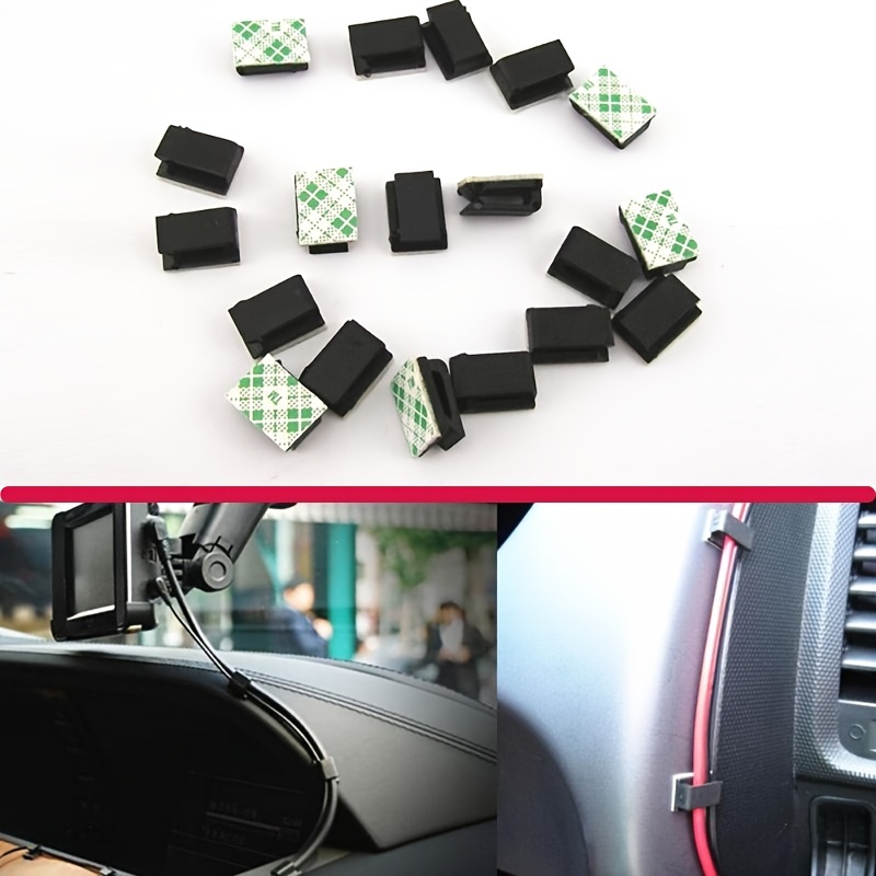20pcs Self-adhesive Car Fixed  - Cable Staple Clip review and price