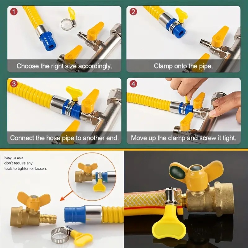 40PCS Thumb Screw Hose Clamp K - Hose Clamp Assorted review and price