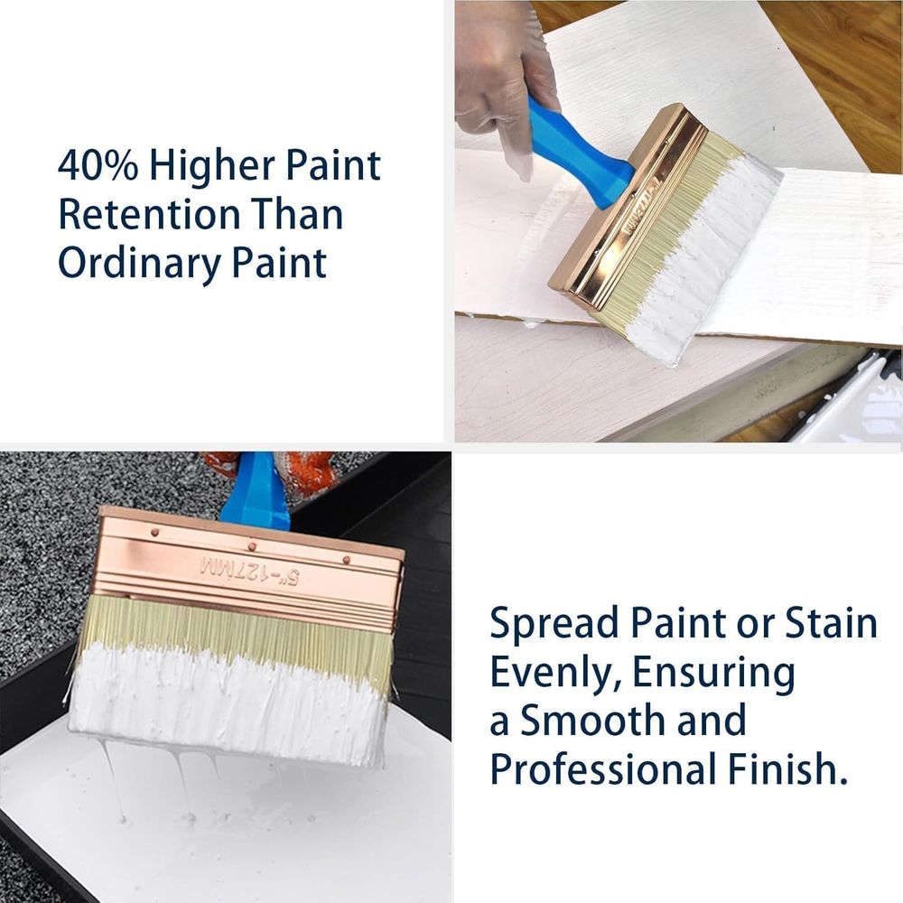 Triple Set of Heavy-Duty Paint - Wood Stain Brush review and price