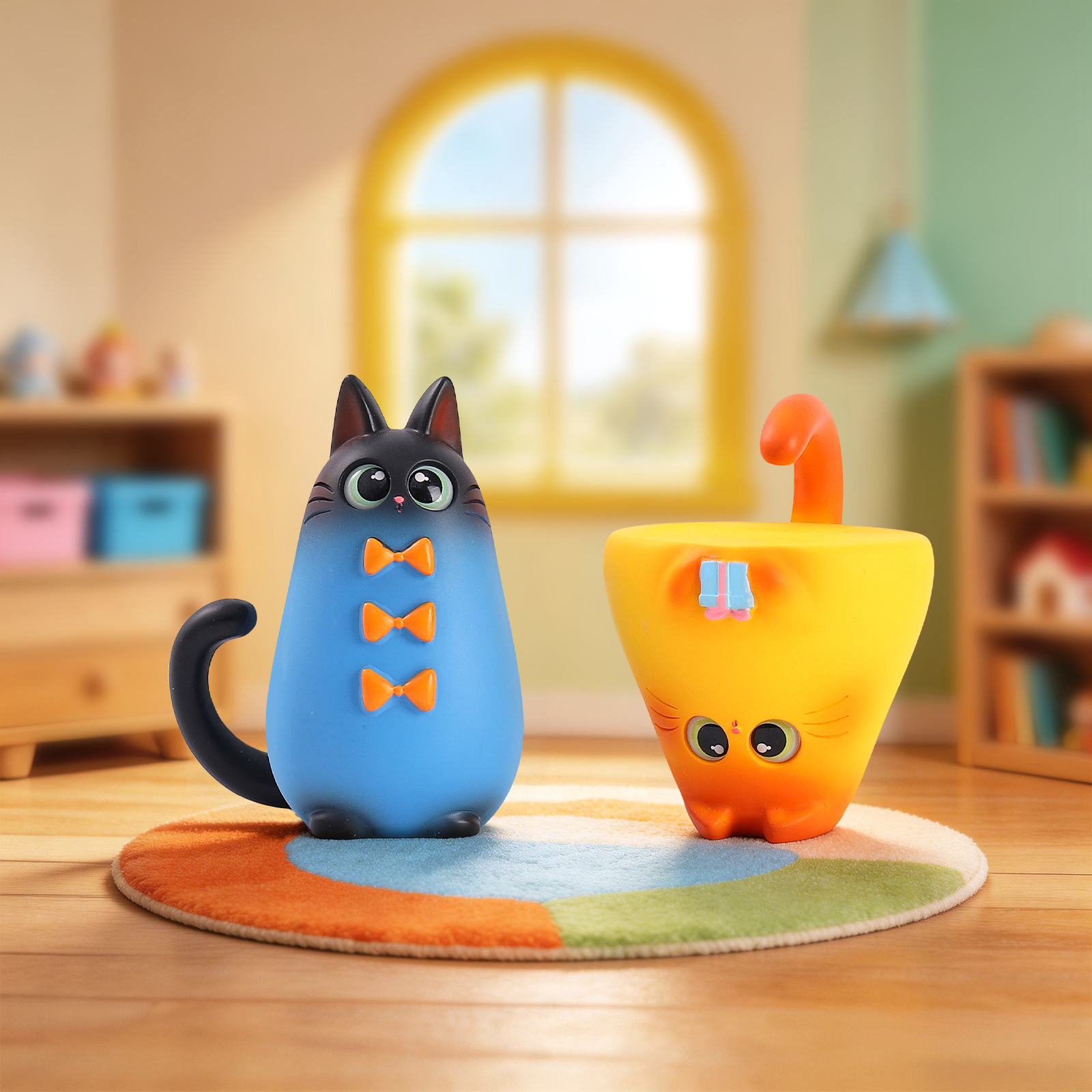 Blind Box Cat Figurine Resin C - Home Improvement Hardware review and price