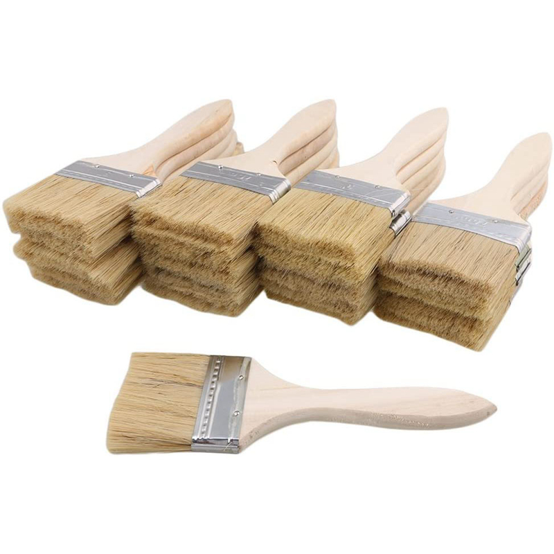24Pcs Paint Brushes 70mm Chip  - Wood Stain Brush review and price