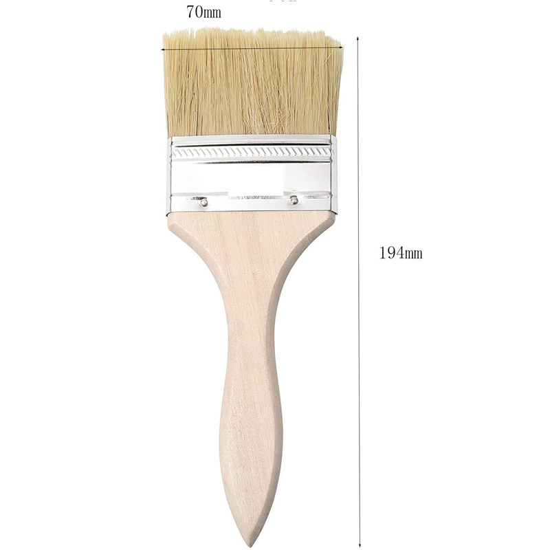 24Pcs Paint Brushes 70mm Chip  - Wood Stain Brush review and price