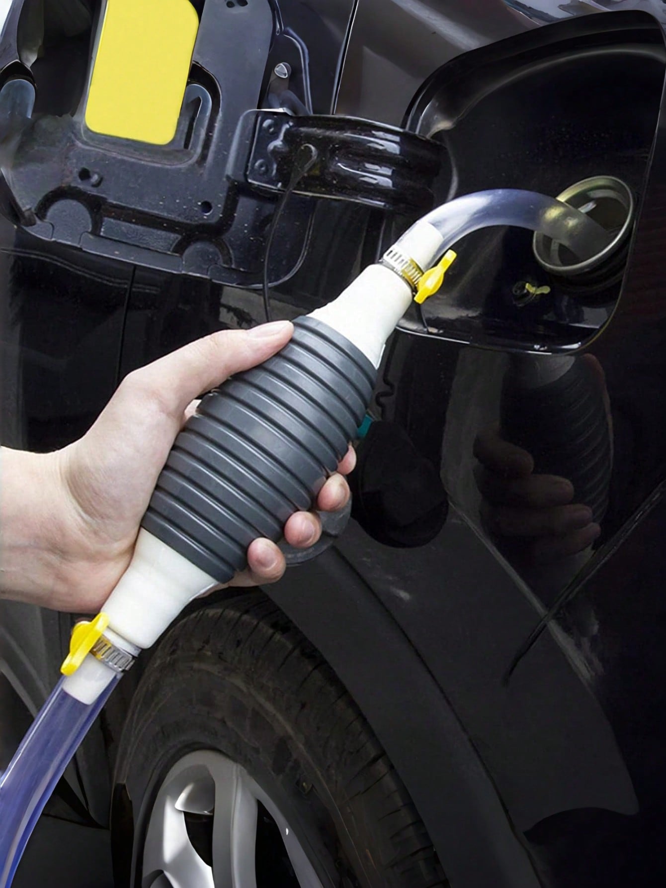 Manual Fuel Transfer Pump Kit  - Hose Clamp Assorted review and price