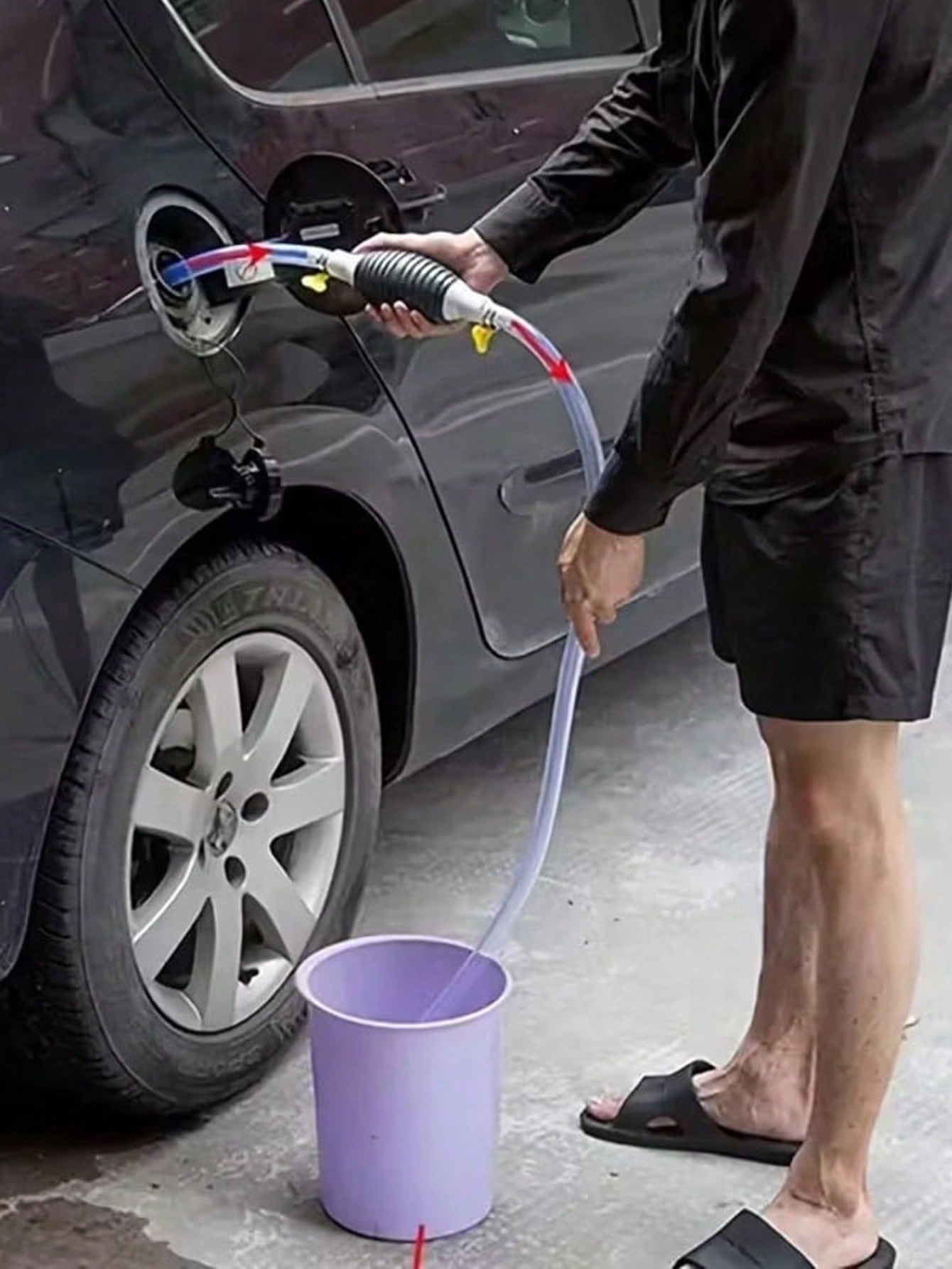 Manual Fuel Transfer Pump Kit  - Hose Clamp Assorted review and price