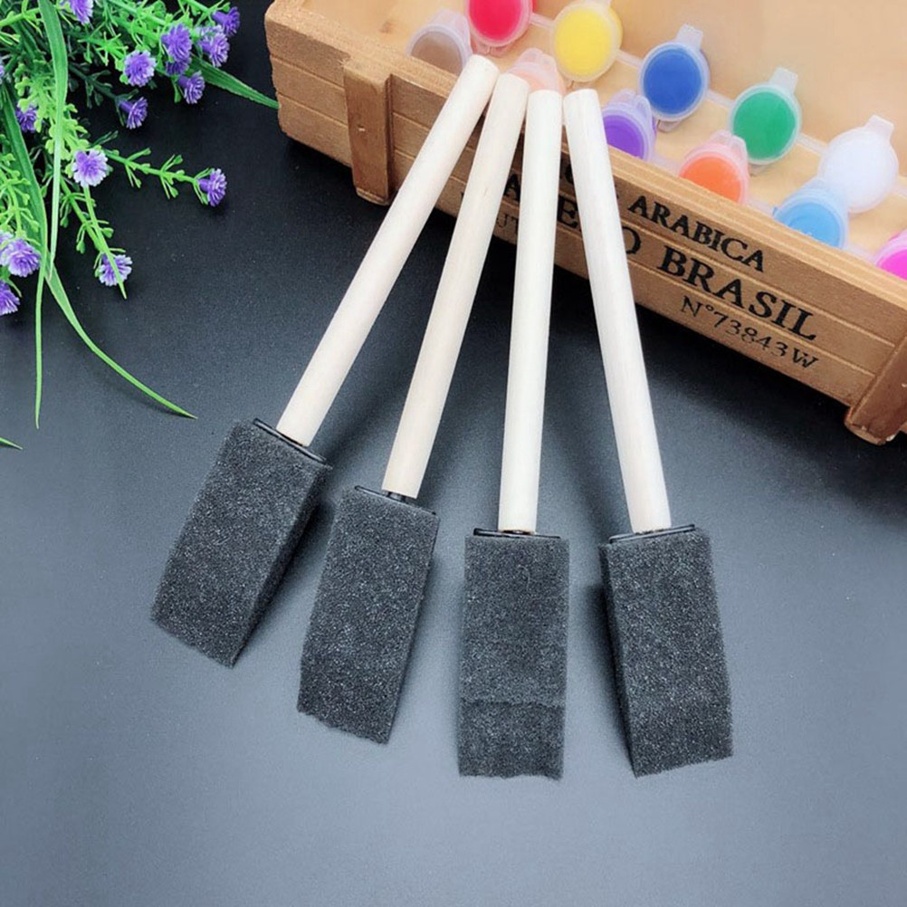 20Pcs Sponge Paint Brush 1 Inc - Wood Stain Brush review and price
