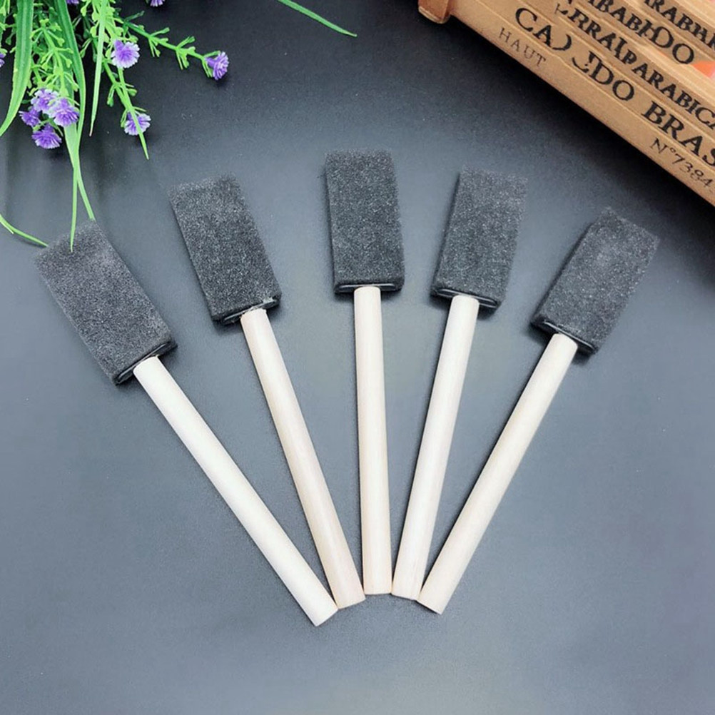 20Pcs Sponge Paint Brush 1 Inc - Wood Stain Brush review and price