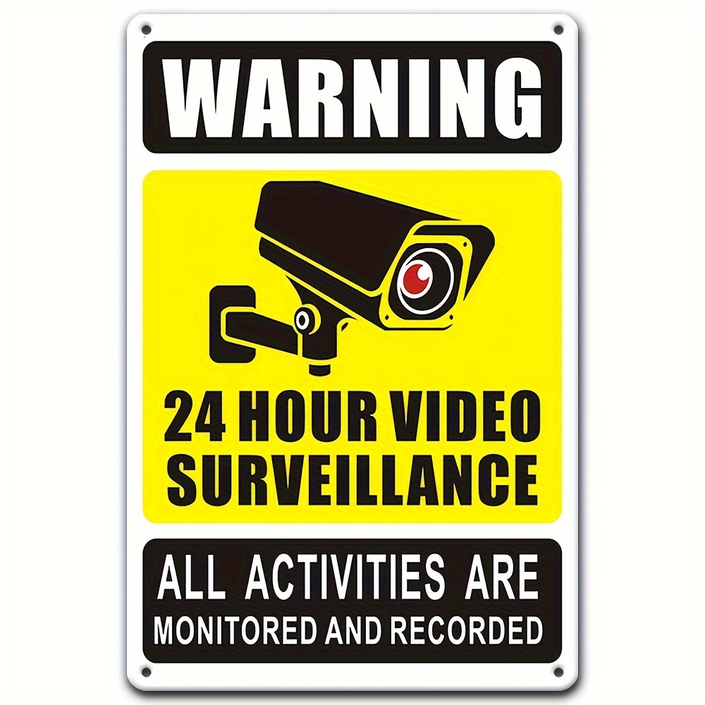24/7 Video Surveillance Warnin - Home Improvement Hardware review and price