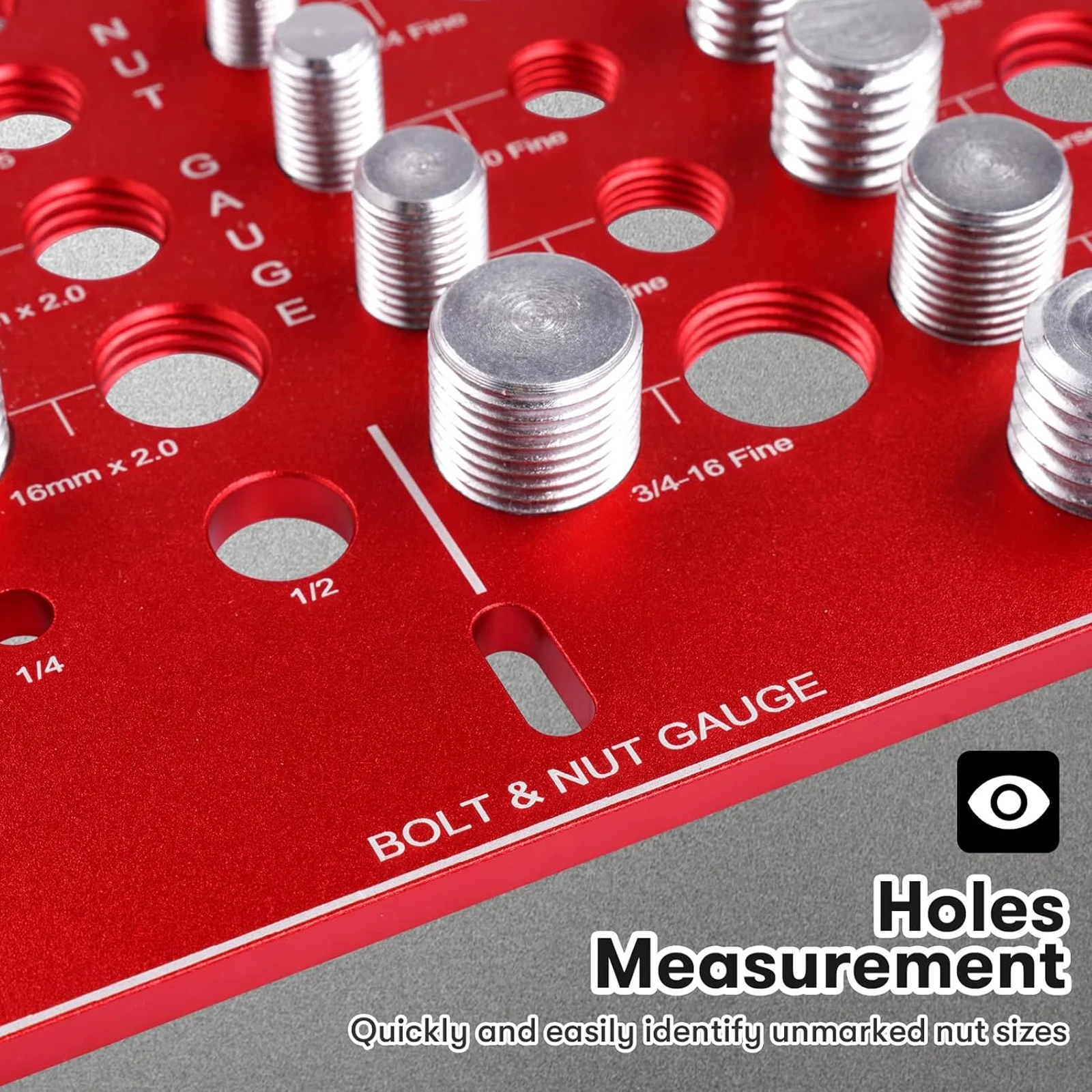 Nut and Bolt Thread Gauge Set  - Home Improvement Warehouse review and price