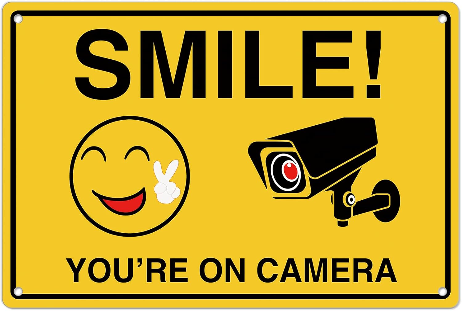 Smile Youre On Camera Signs ;  - Home Improvement Hardware review and price