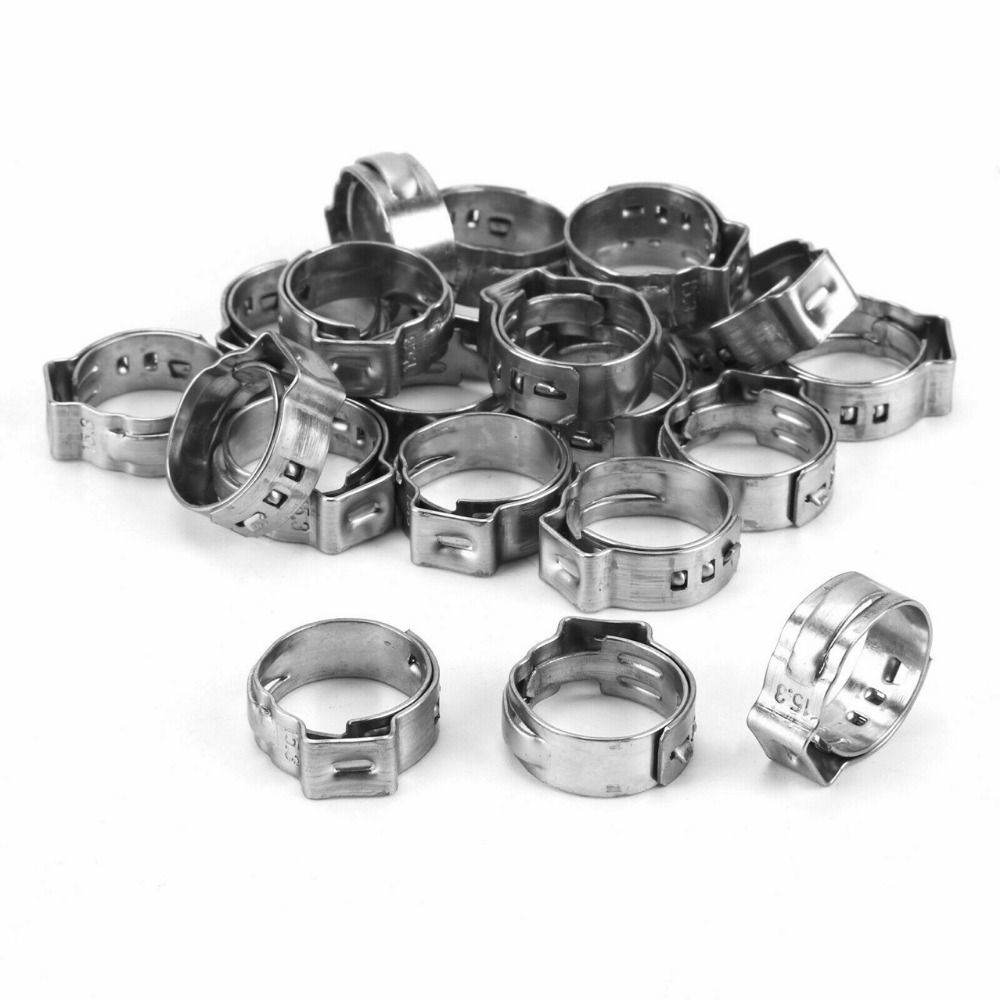 10Pcs 5.3-31mm Hose Clamp Sing - Hose Clamp Assorted review and price