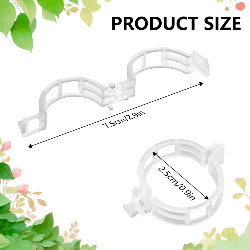 100PCS Plant Support Clips Reu - Home Improvement Hardware review and price
