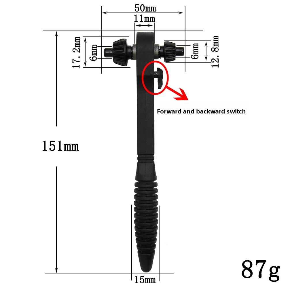 Black Two-in-One Ratchet Drill - Home Improvement Warehouse review and price