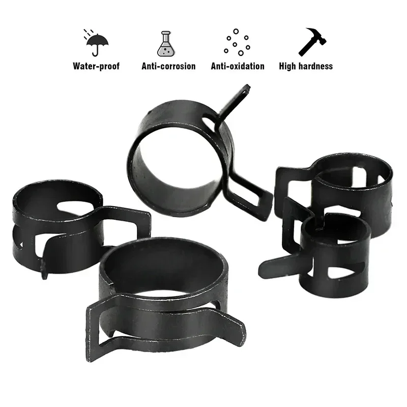 155Pcs Spring Band Hose Clamps - Hose Clamp Assorted review and price