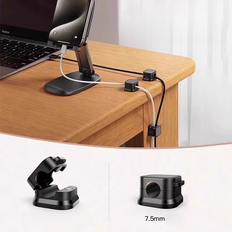 Magnetic Cable Organizer Deskt - Cable Staple Clip review and price