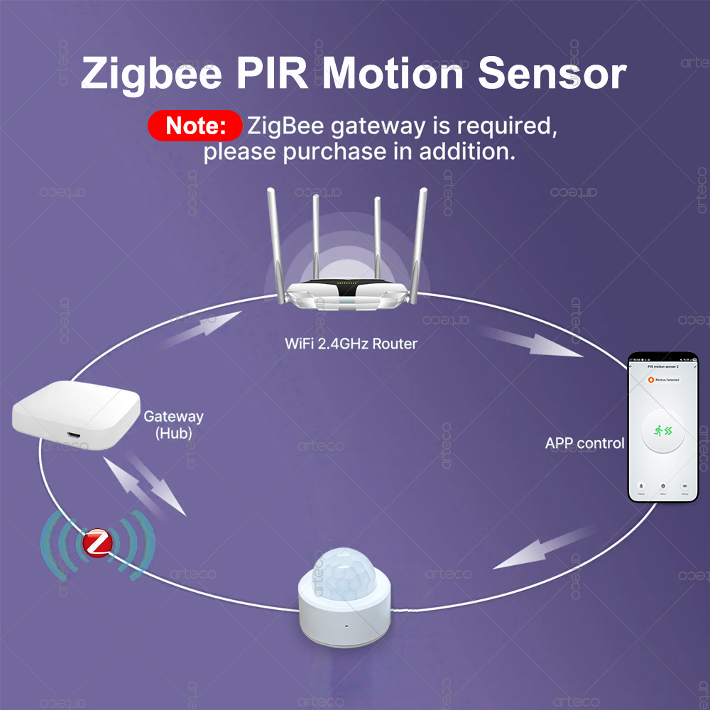 Zigbee 3.0 Mini PIR Motion Sen - Home Improvement Hardware review and price