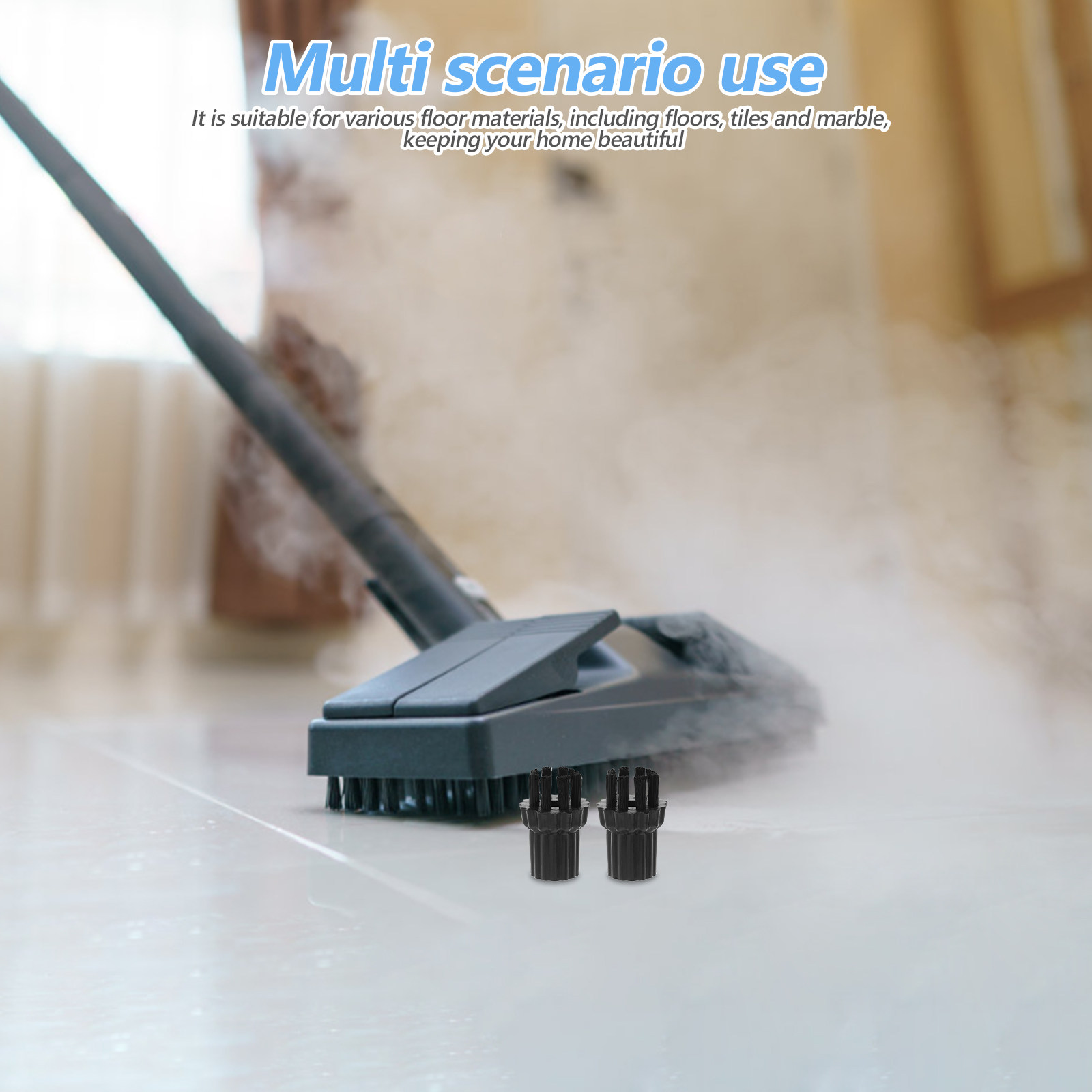 2Pcs Steam Mop Nylon Replaceme - Wood Stain Brush review and price