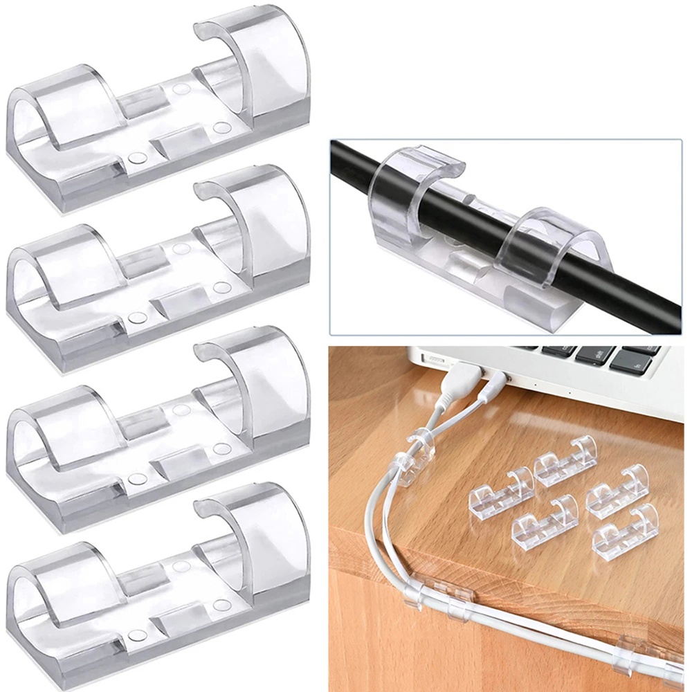 Self Adhesive Cable Management - Cable Staple Clip review and price
