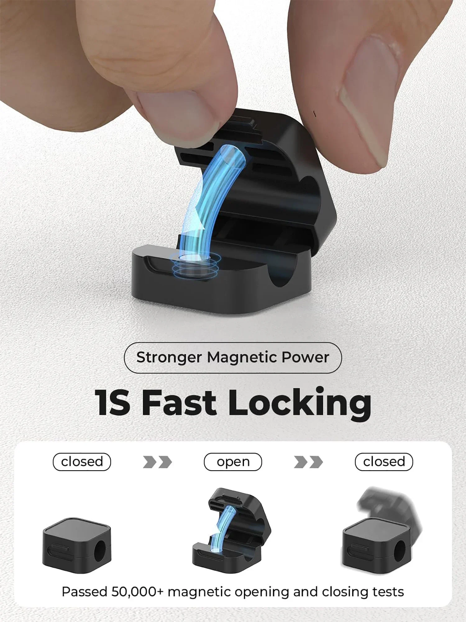 ​Magnetic Cable Clips Adjustab - Cable Staple Clip review and price