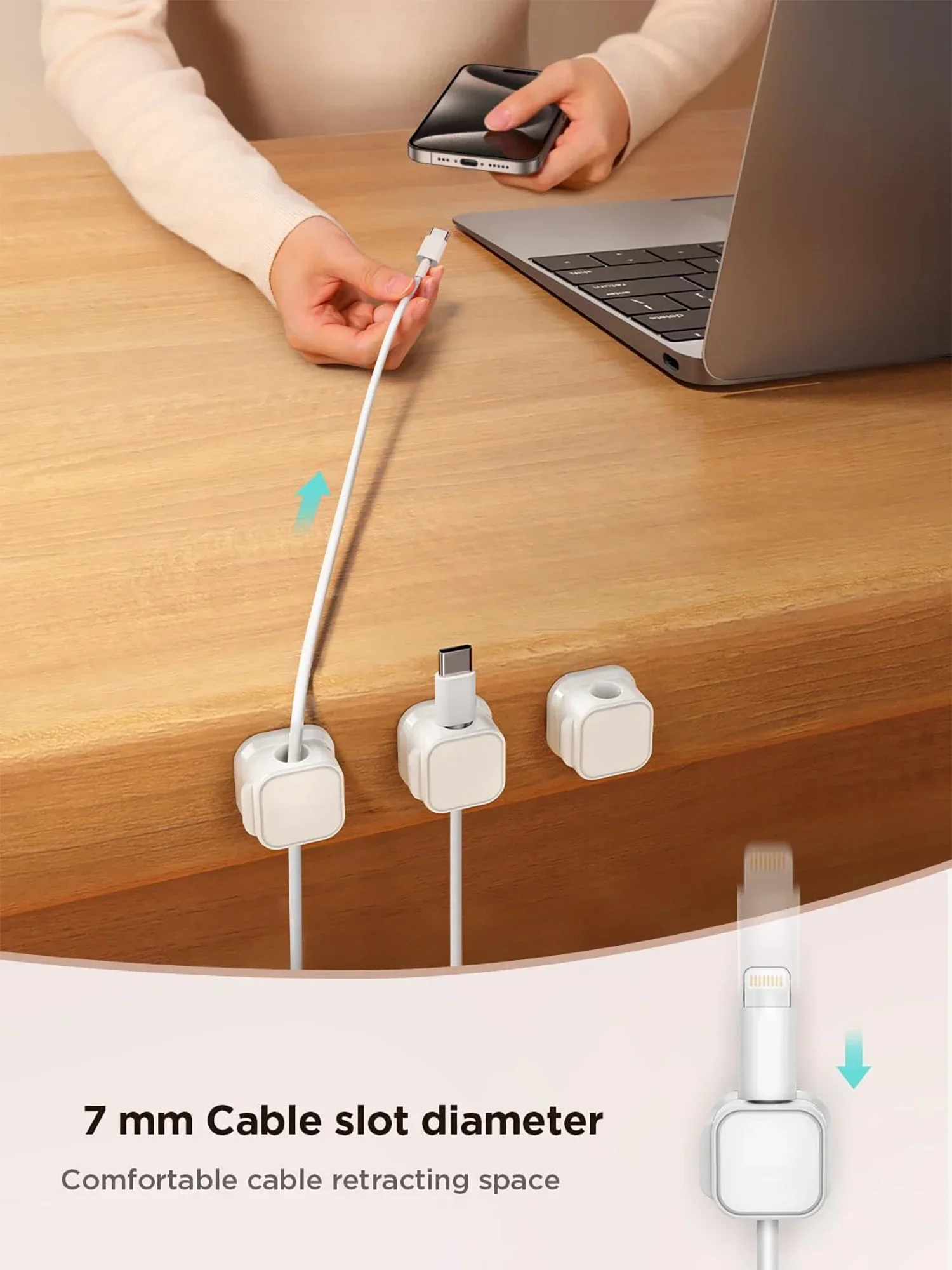 ​Magnetic Cable Clips Adjustab - Cable Staple Clip review and price