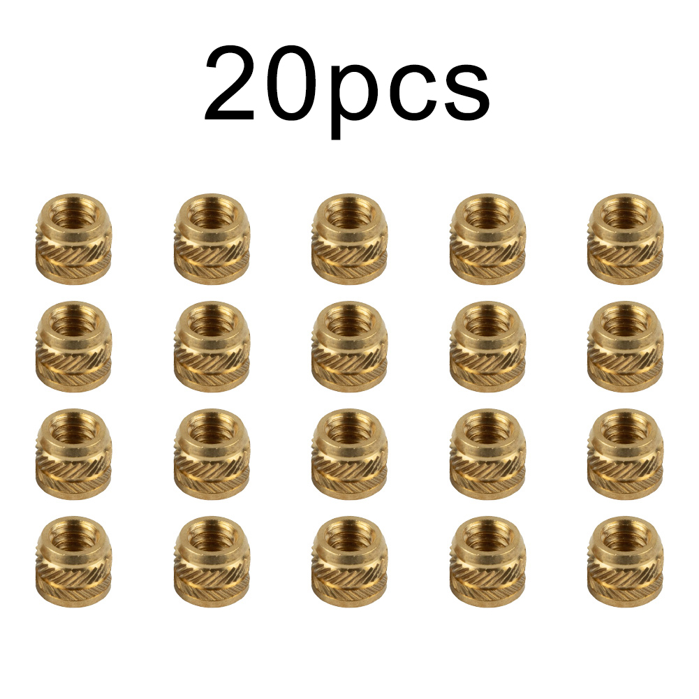 20pcs Brass Nuts 1/4-20 Thread - Home Improvement Warehouse review and price